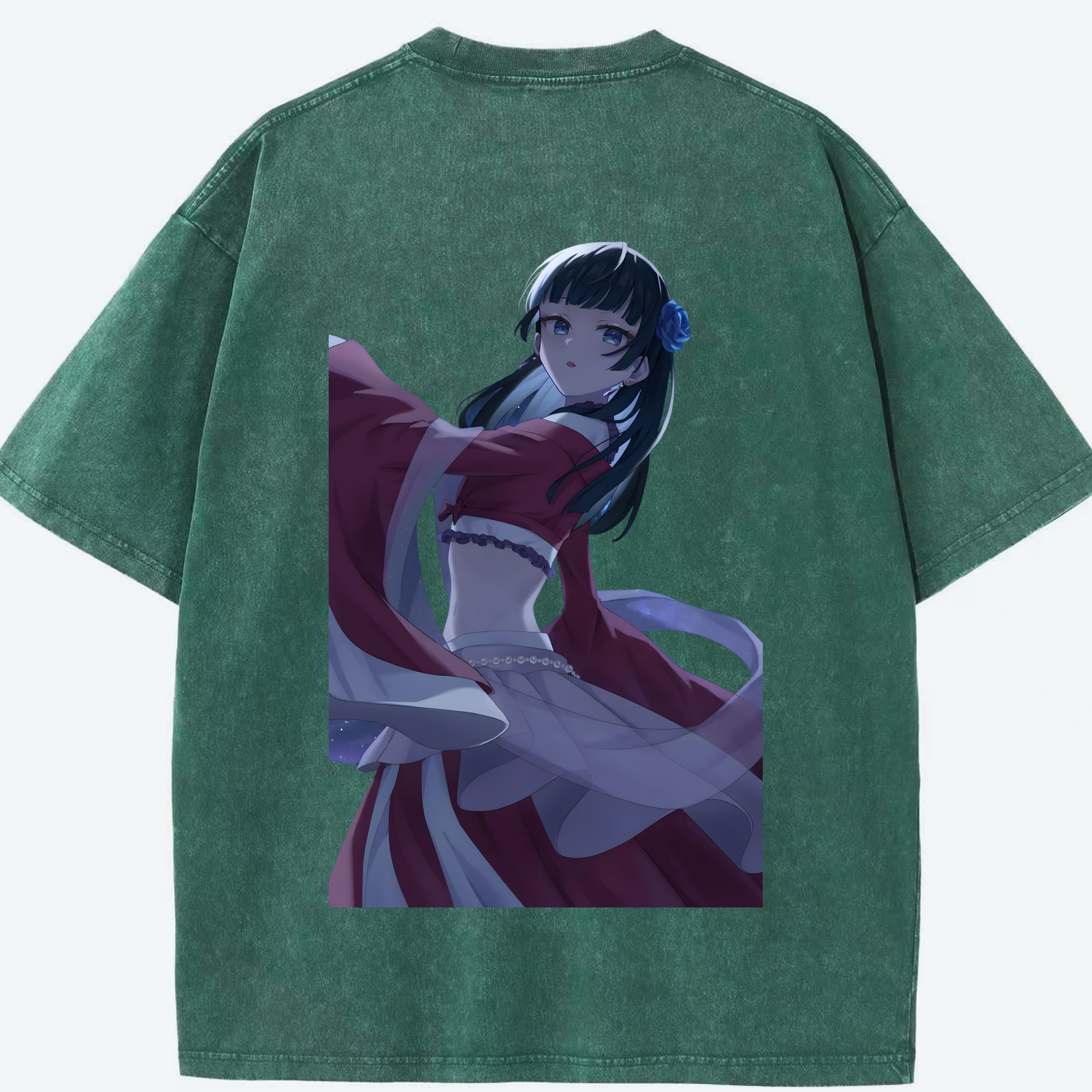 （画像用） 薬屋のひとりごと The Apothecary Diaries 綿100% ヴィンテージ風 半袖Tシャツ（背面プリント）